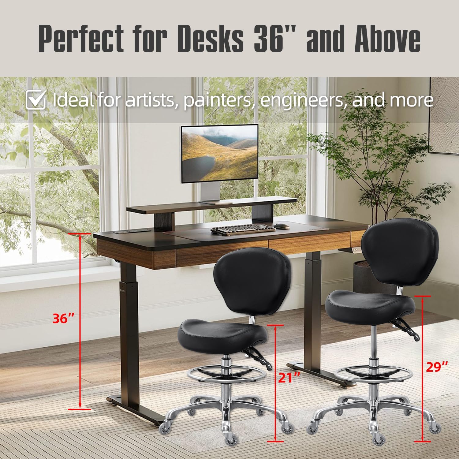Drafting Chair Adjustable Tall – Medical Lab Chair Bewertung und Preis