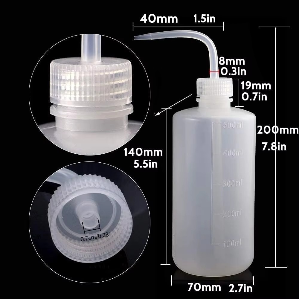 500/250ml Tattoo Wash Bottle T – Medical Lab Supplies Bewertung und Preis