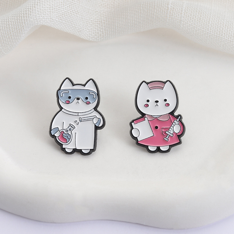 2pcs Cute Cartoon Medical Cat  – Medical Lab Supplies Bewertung und Preis