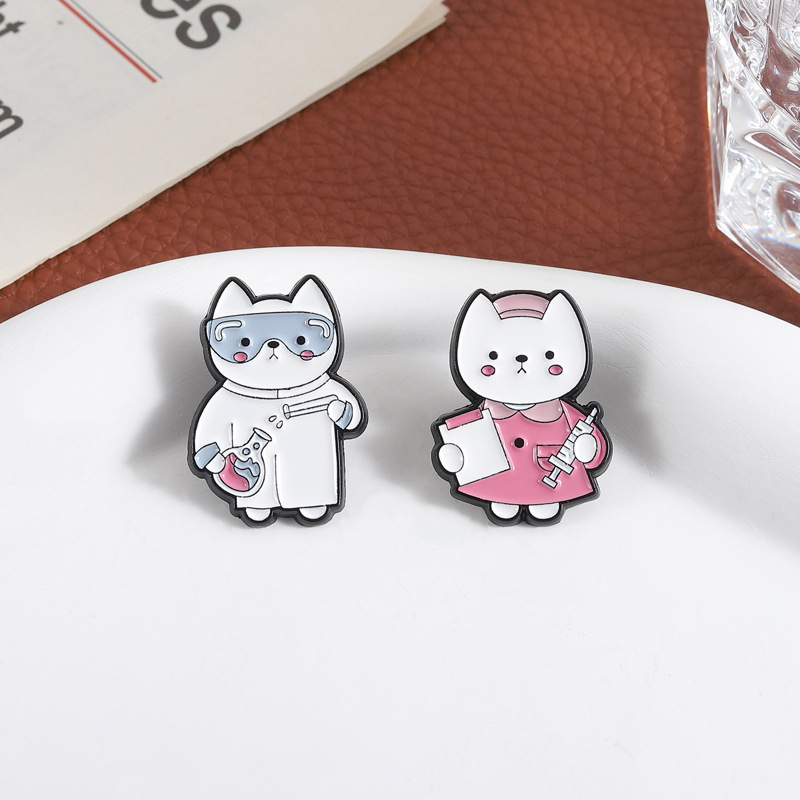2pcs Cute Cartoon Medical Cat  – Medical Lab Supplies Bewertung und Preis