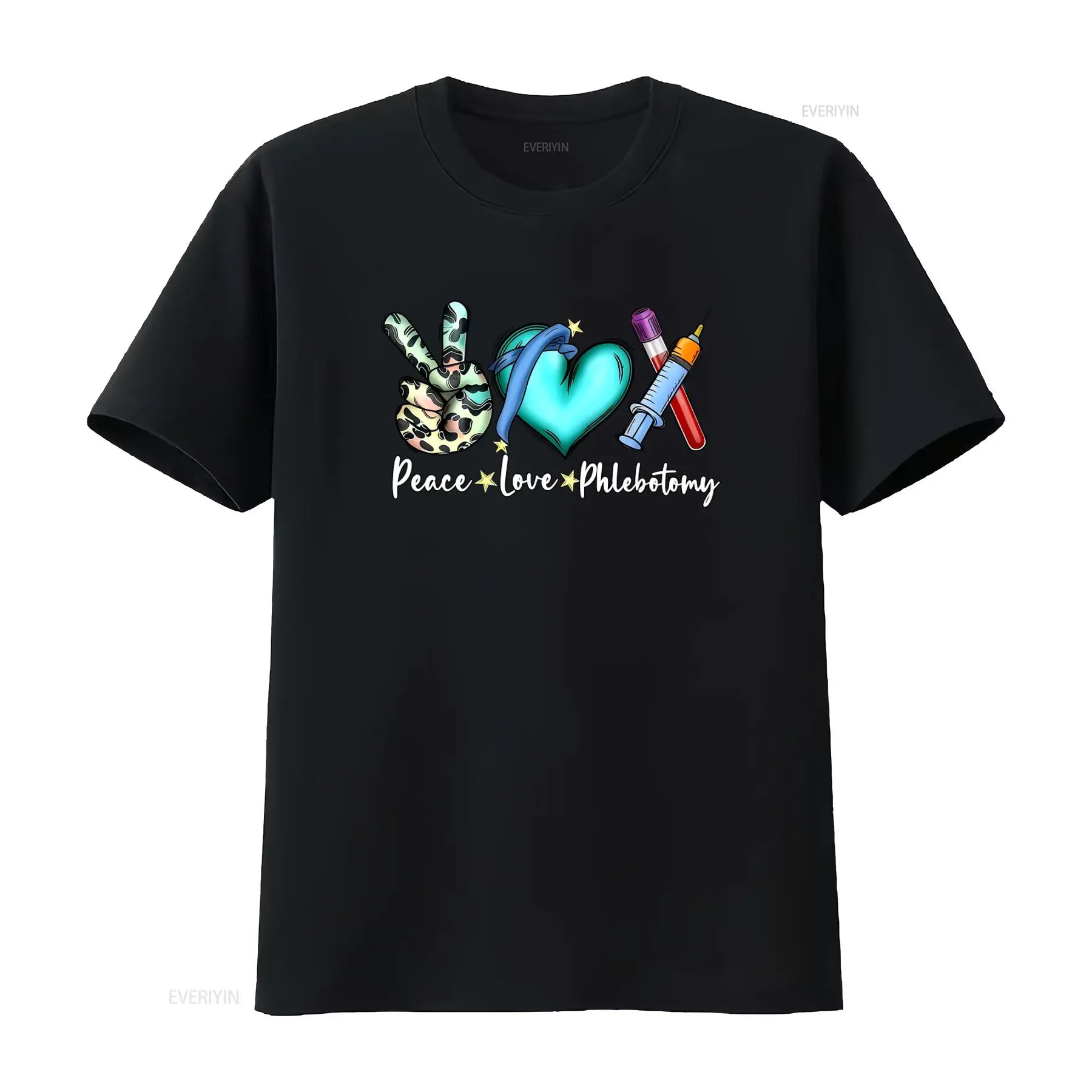 Peace Love Phlebotomy T Shirt  – Medical Lab Technologist Bewertung und Preis