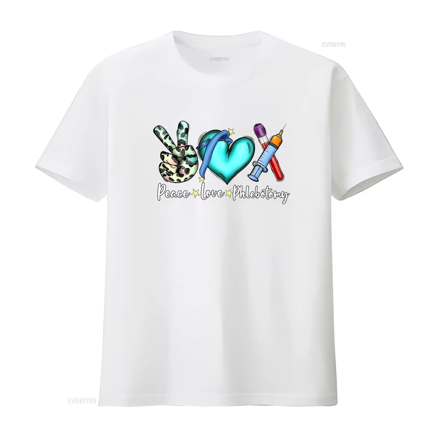 Peace Love Phlebotomy T Shirt  – Medical Lab Technologist Bewertung und Preis